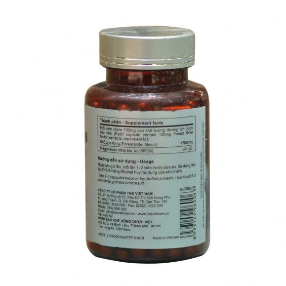 Viên khổ qua rừng, lọ 90 viên