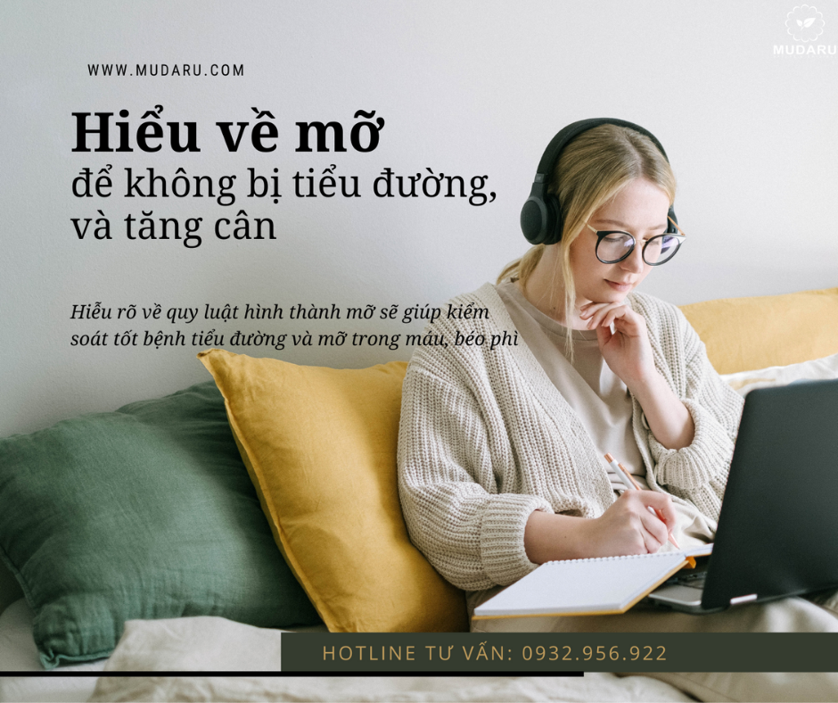 Hiểu về mỡ để không bị tiểu đường và tăng cân béo phì