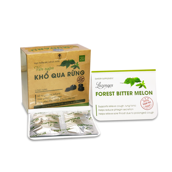 Viên ngậm khổ qua rừng, hộp 20 viên